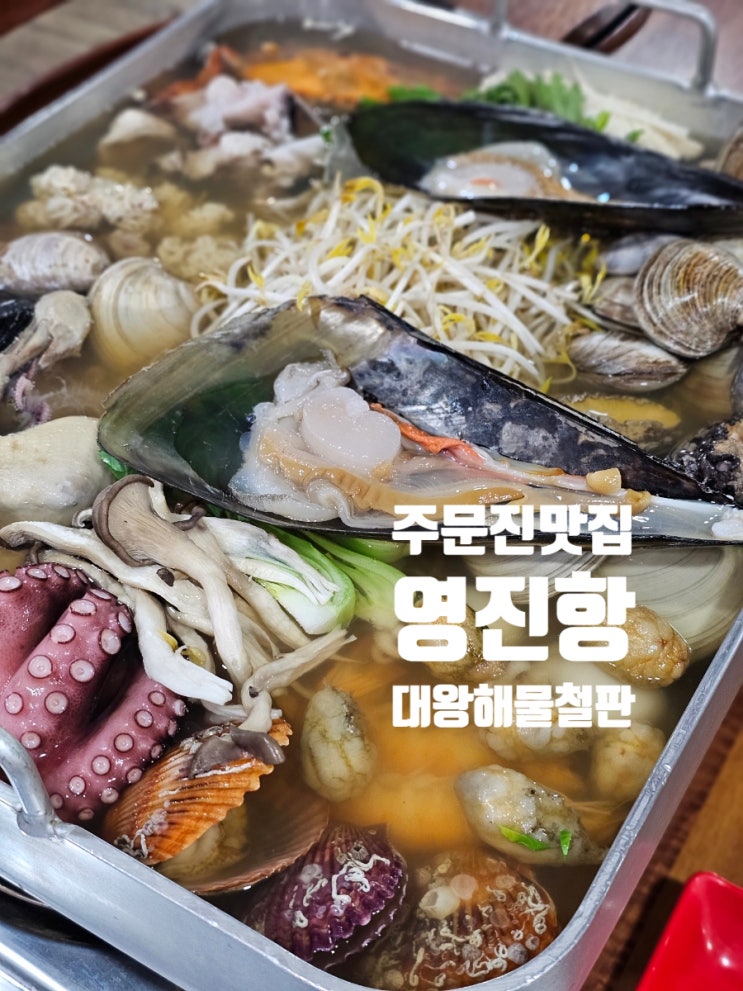 주문진 맛집 <b>송가인</b>도 다녀간 식당 영진항 메뉴와 가격