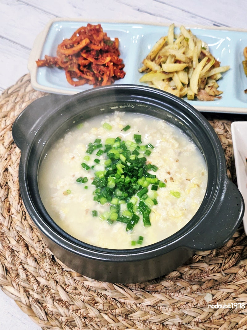 초간단 맑은순두부탕 만들기 초당순두부 백탕 레시피