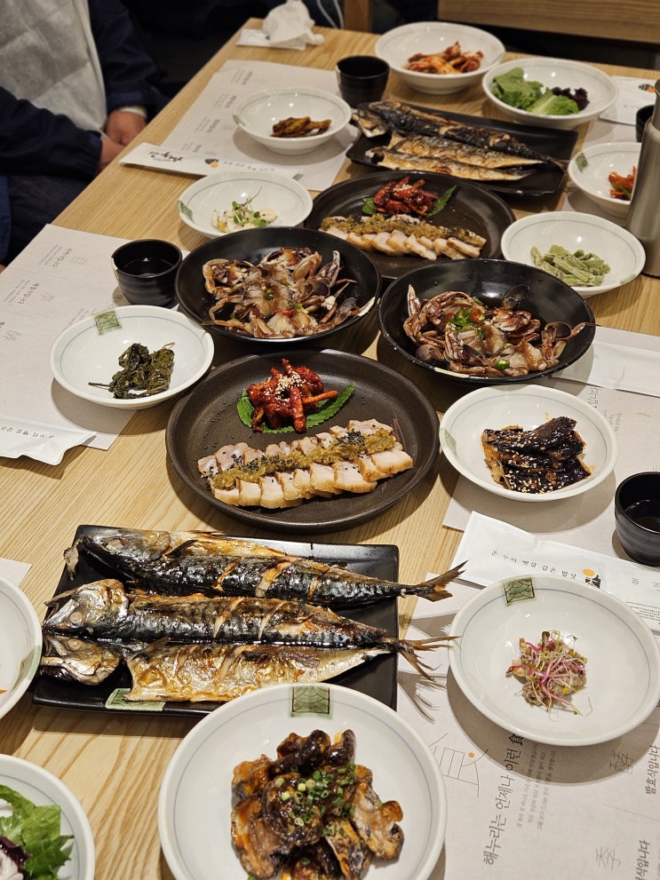  해누리 한정식 분당점 내돈내산 주말 워크인 대기시간