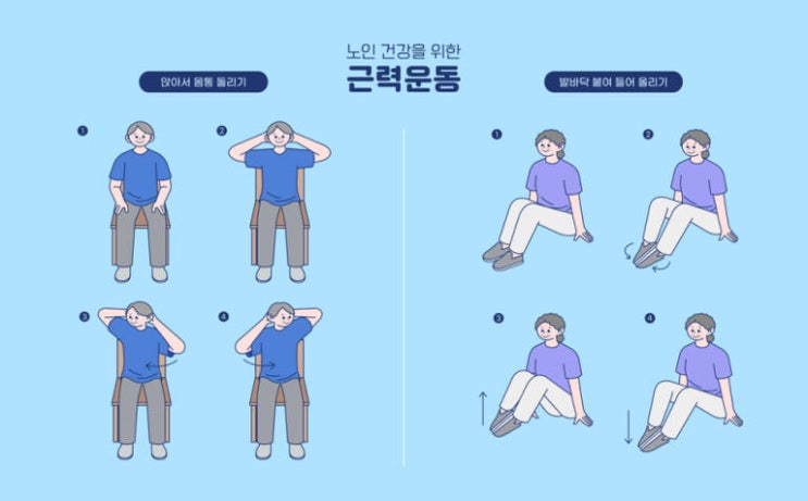 연령대 별 근력 운동 이렇게