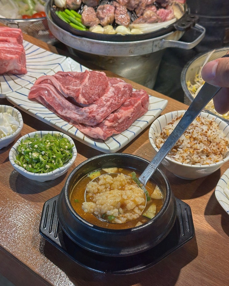  저녁에 양갈비 가득! 청년양고기 평리점 광코에서 즐기세요
