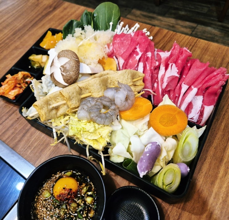  [평촌] 따뜻한 분위기에 정갈한 한상 샤브샤브 맛집 샤브식탁 본점 리뷰