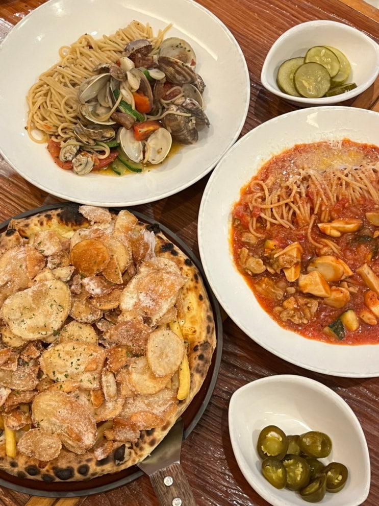  평택역 파스타 피자 맛집 데이트하기 좋은 앨리스키친 주차장 있음