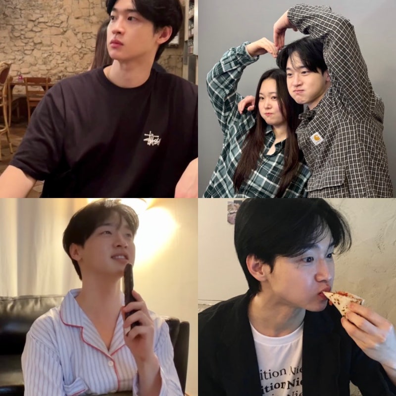 장동윤 찰스 칼하트룩 뭐야? 커플 잠옷 사복패션 정리