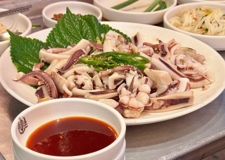  둔촌동 오리주물럭 맛집 배나무집 – 중앙보훈병원 근처 야장 식당