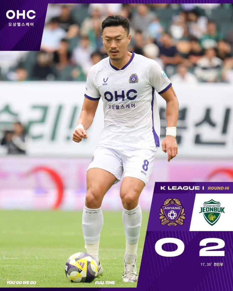 [InJeonju] '<b>전진우</b> <b>멀티골</b>' <b>전북</b>, 안양에 2-0 승리
