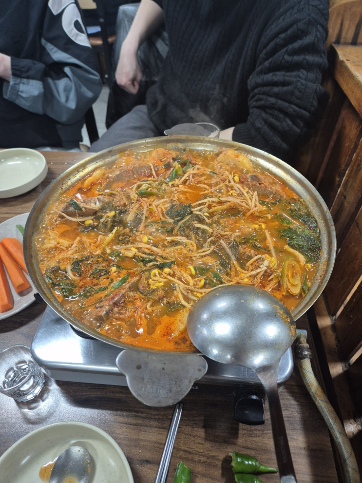  [송파구 방이동] 원조 감자탕(비지 감자탕이 유명하지만 추천은 안 해주시는 방이동 먹자골목집)