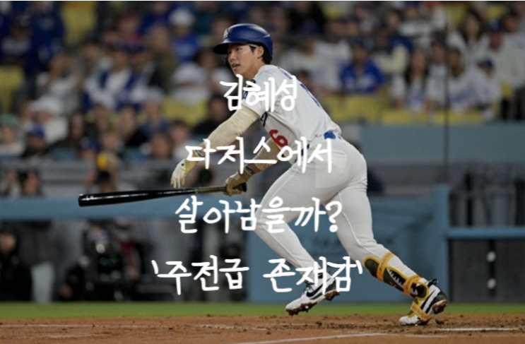 <b>김혜성</b>, <b>다저스</b>에서 살아남을까? ‘주전급 존재감’