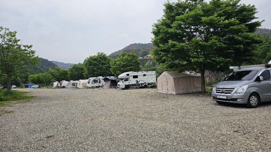 청운교노지캠핑장 사진 1