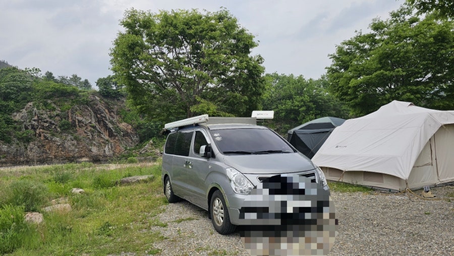 청운교노지캠핑장 사진 2