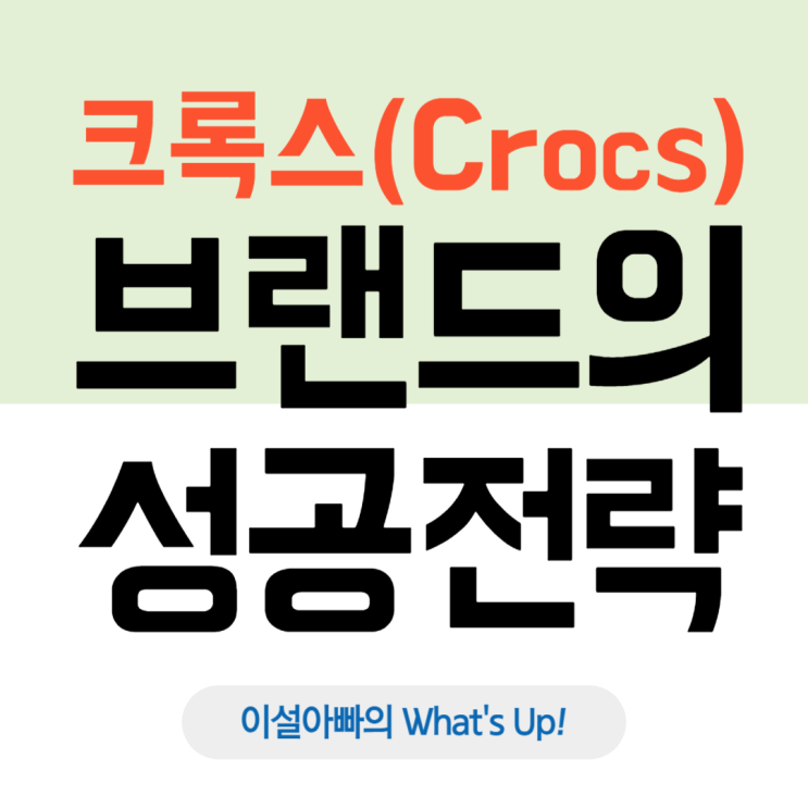 크록스(Crocs)의 브랜드 역사와 글로벌 성공 전략: 편안함과 개성의 혁신