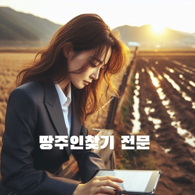  땅주인확인 절차 토지주인찾기 이사간주소 사망자 가족 찾는 방법