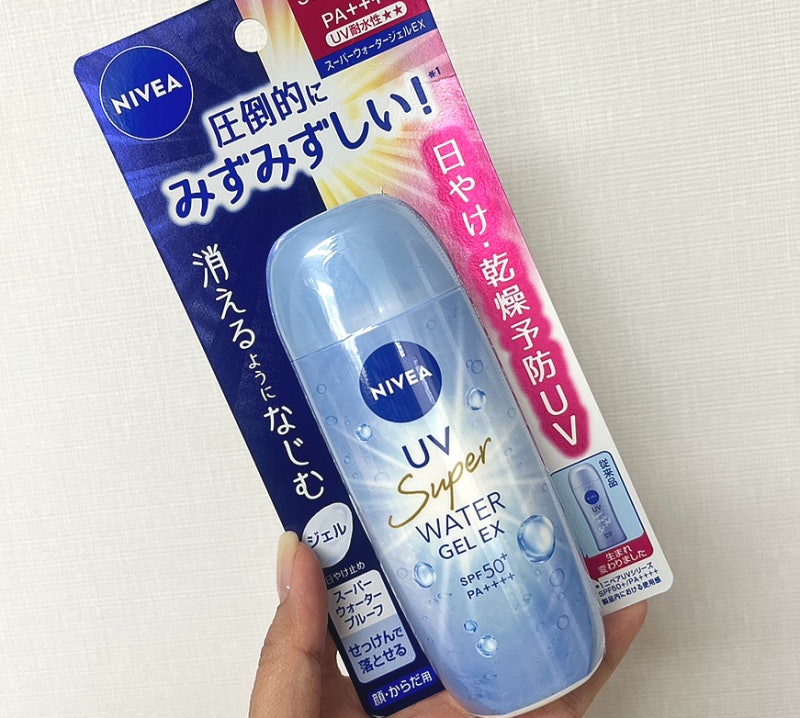 [니베아 UV 슈퍼 워터젤 EX SPF50+ PA++++] 한국에서는 못구하는 일본 선크림! 일본가면 꼭 사오세....