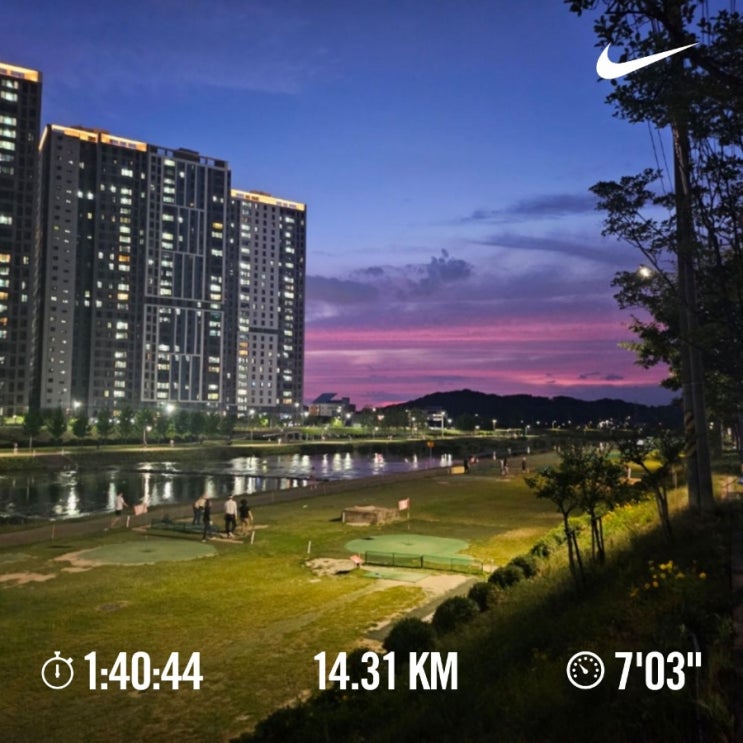 매일 10km 러닝 챌린지 1377일 차