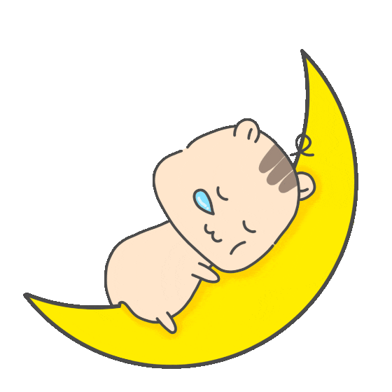  햄쭈이 잘자 꿈나라 이모티콘