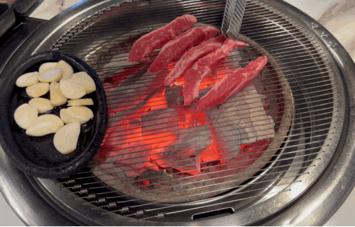  관평동 소고기 맛집 와규본가한점승부 비장참숯에 맛있게 구운 모듬스페셜세트