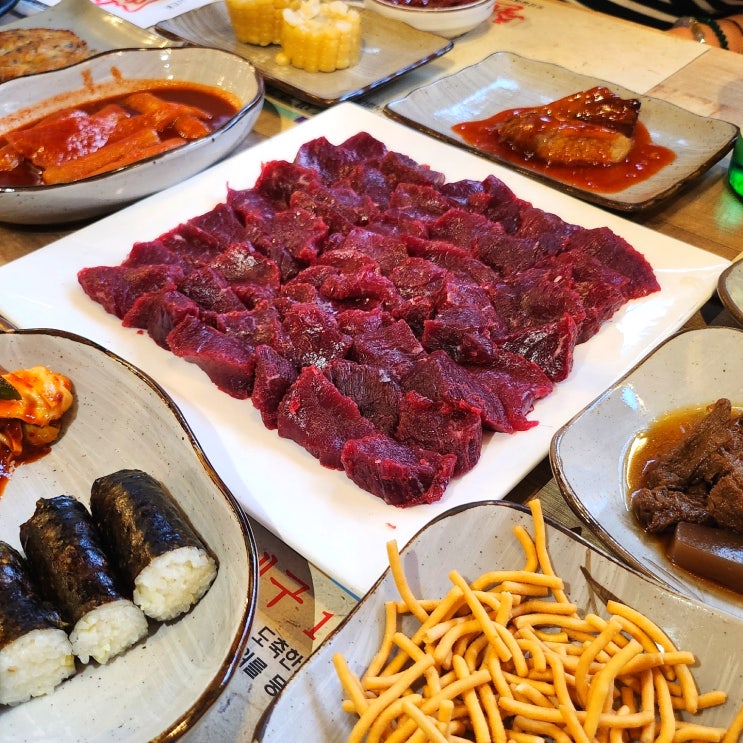  대구 뭉티기 맛집 출근길 생고기 당일도축만 취급하는 현지인 찐맛집