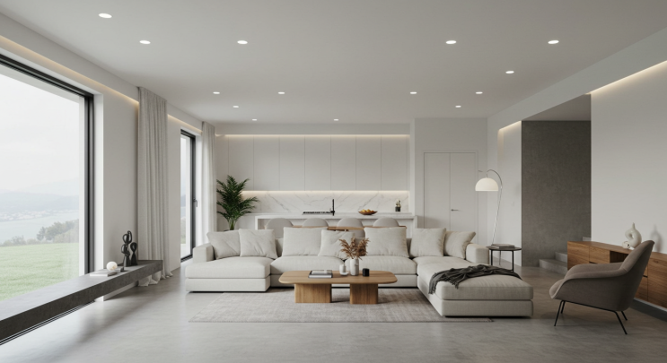  인테리어 디자인 스타일 _ 17. 매립조명 스타일 (Recessed Lighting)