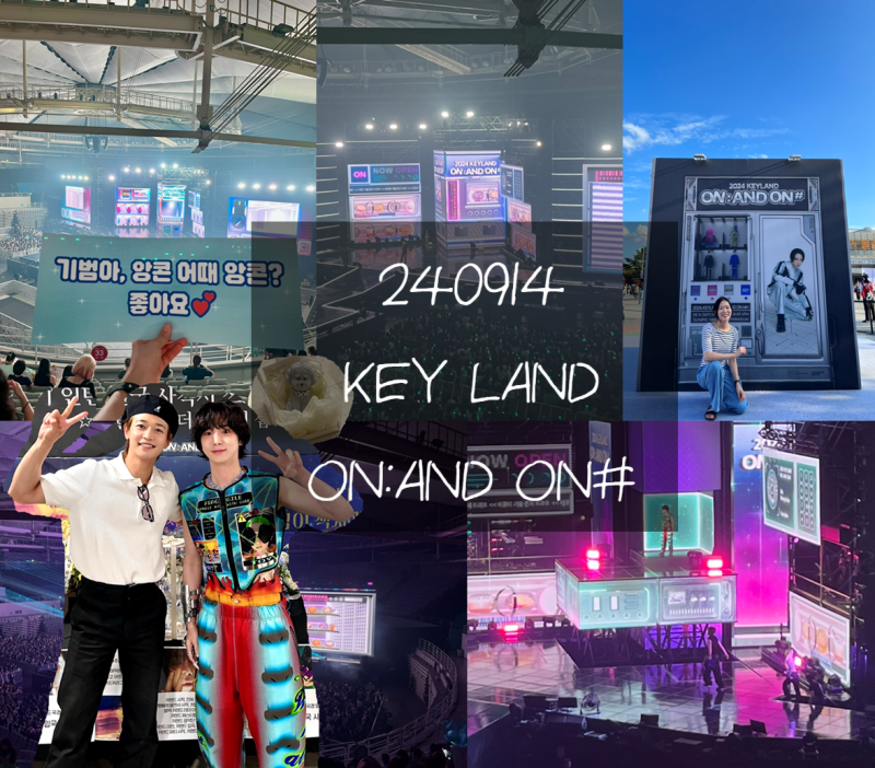 240914 SHINee キー アンコールコンサート @ハンドボール競技場 | 2024 キーランド オンアンドオンショップ | KEY LAND ON:AND ON#