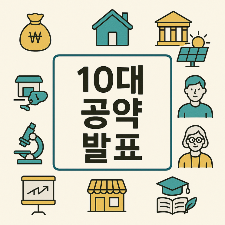 <b>이재명</b> <b>공약집</b>에서 살펴본 10대 공약 핵심만 쏙쏙!~