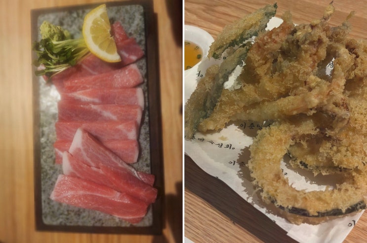  신선한 숙성회와 다양한 해물 요리, 송도롯데몰맛집 이춘명숙성회 송도롯데몰점