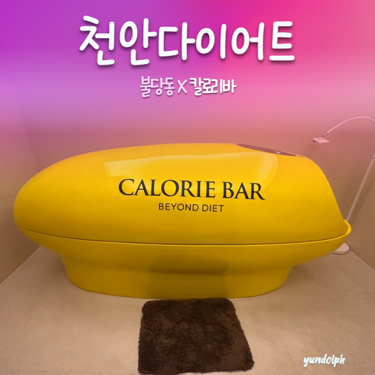  [천안다이어트] 운동해도 빠지지 않던 체지방, '칼로리바'에서 드디어 해결!