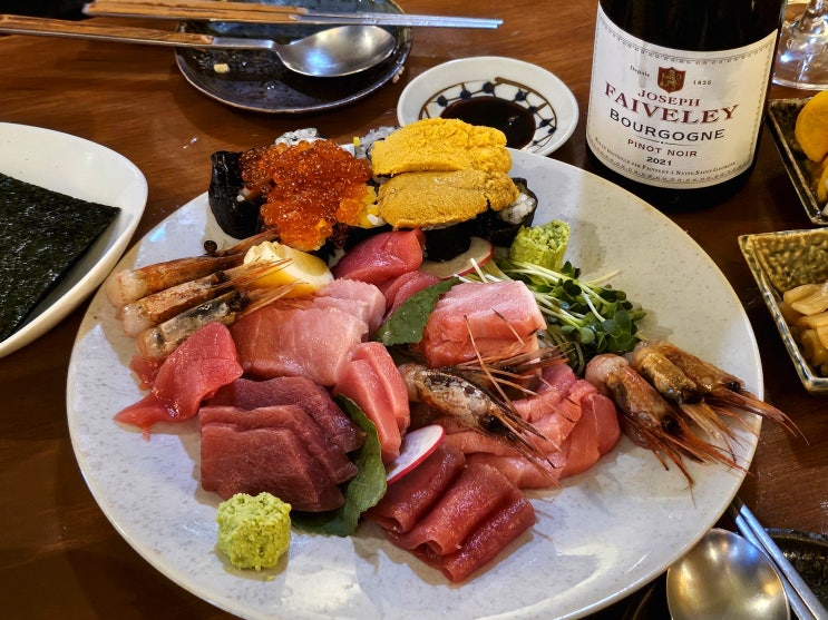 광주 생참치전문점 첨단 스씨바 와인 콜키지 후기