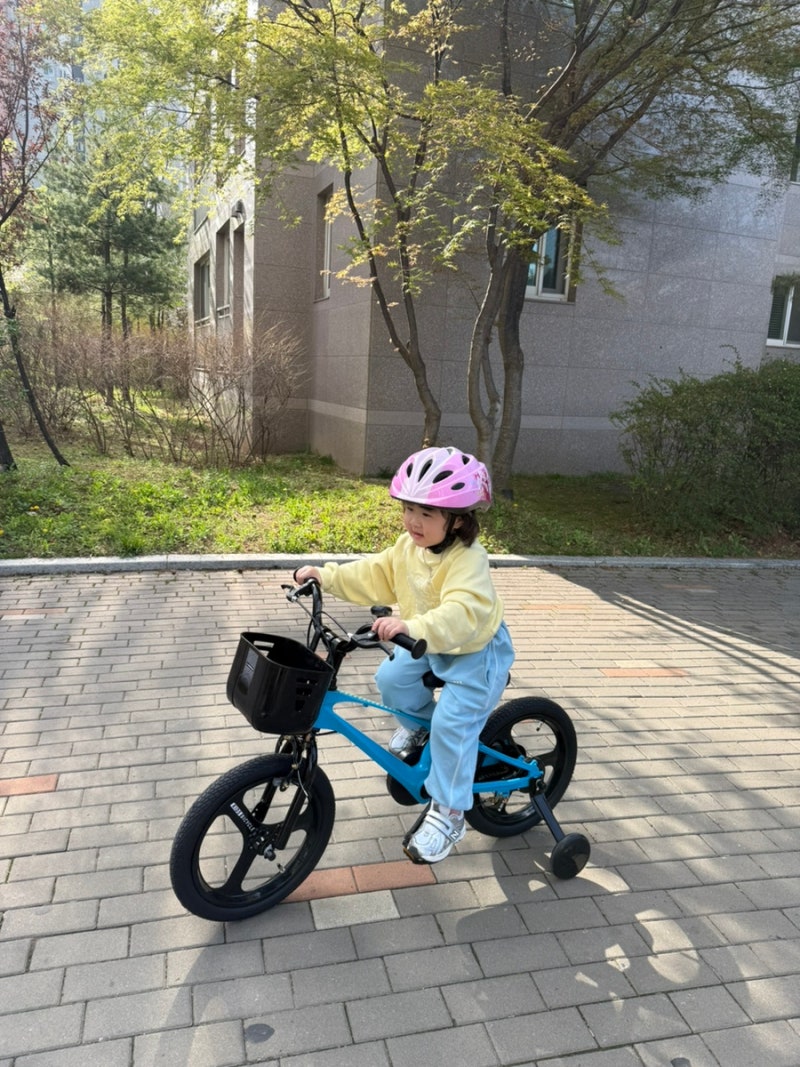 37개월아기 첫자전거 삼천리트레이스16인치 구매