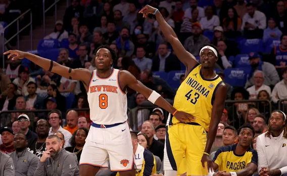 [NBA] 2025 <b>플레이오프</b>... <b>뉴욕 닉스</b> vs 인디애나 페이서스... 