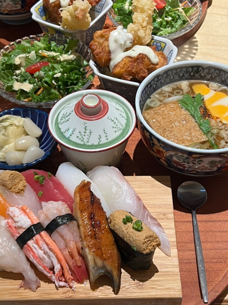  인천 송도 맛집 스시도쿠 데이트 분위기 가격 메뉴소개