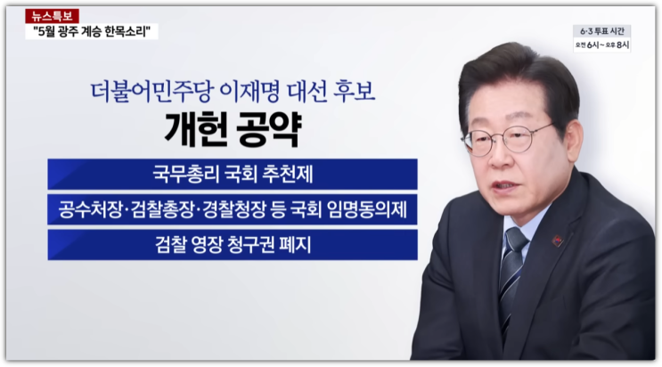<b>이재명</b>의 '4년 <b>연임제</b>' 개헌안... 의도와 헌법 구조의 변화 <b>제안</b>