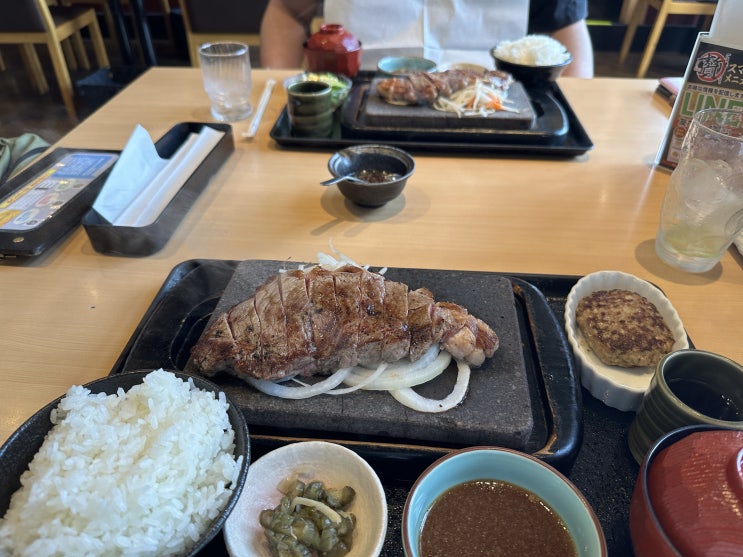  일본스테이크체인점 나가오카 니시아키스테이크제이후기