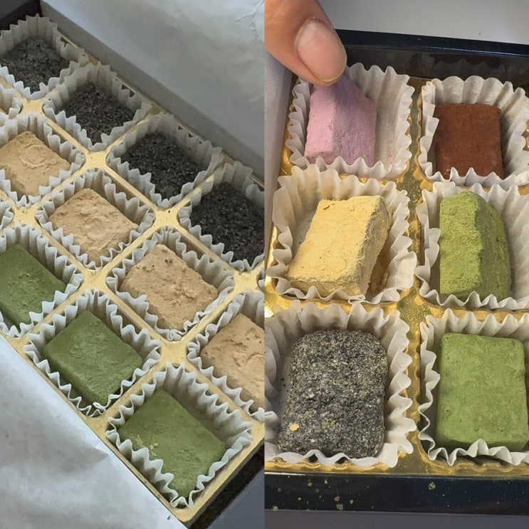 방풍수제생초콜릿 선물세트ㅣ고급스러운 파베초콜릿 선물로 딱이에요