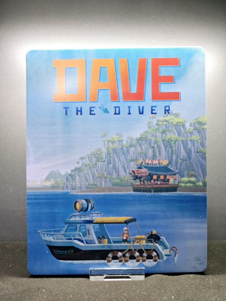  데이브 더 다이버 커스텀 스틸북 (Dave The Diver Custom Steelbook)