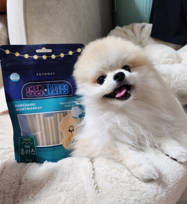  강아지 덴탈껌 저칼로리 간식 댕댕야시장 츄러스
