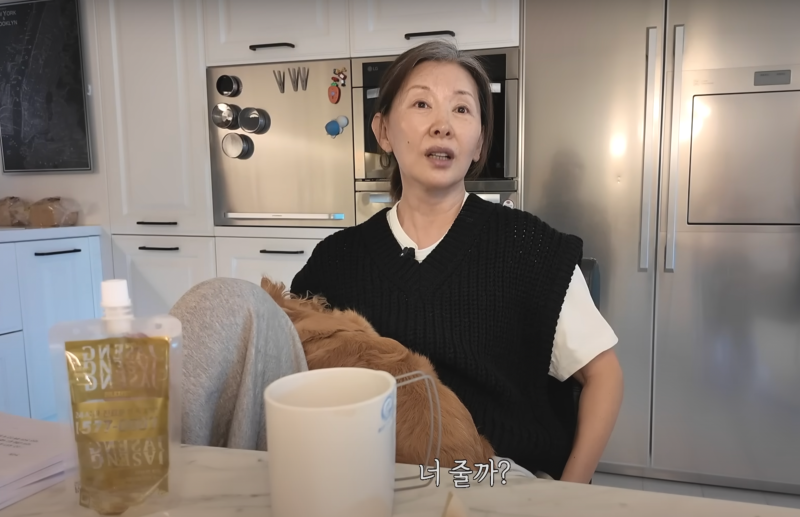이미숙 유튜브 집공개 어디 영양제 화장품 재밌는 관점포인트.jpg
