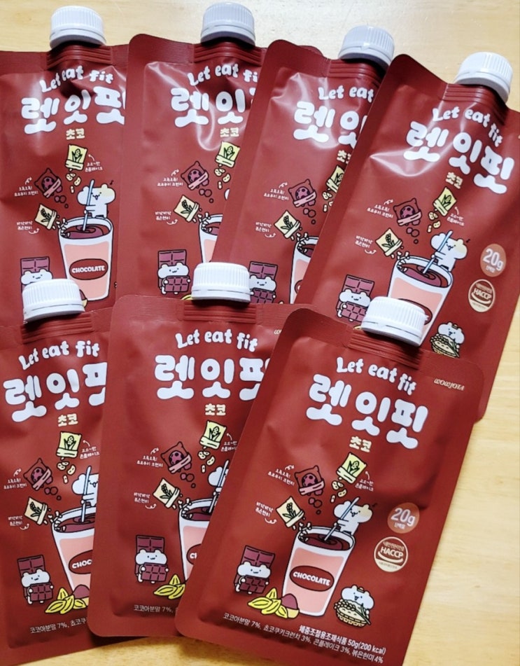   한끼식사로 충분한 맛있는 단백질쉐이크 '렛잇핏 단백질쉐이크' 