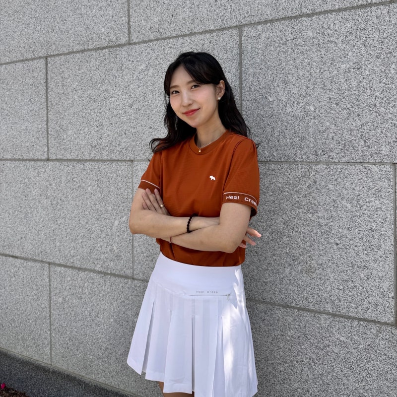 힐크릭 골프티셔츠 및 스커트 여자 골프복 골프큐롯 여성 골프웨어 추천