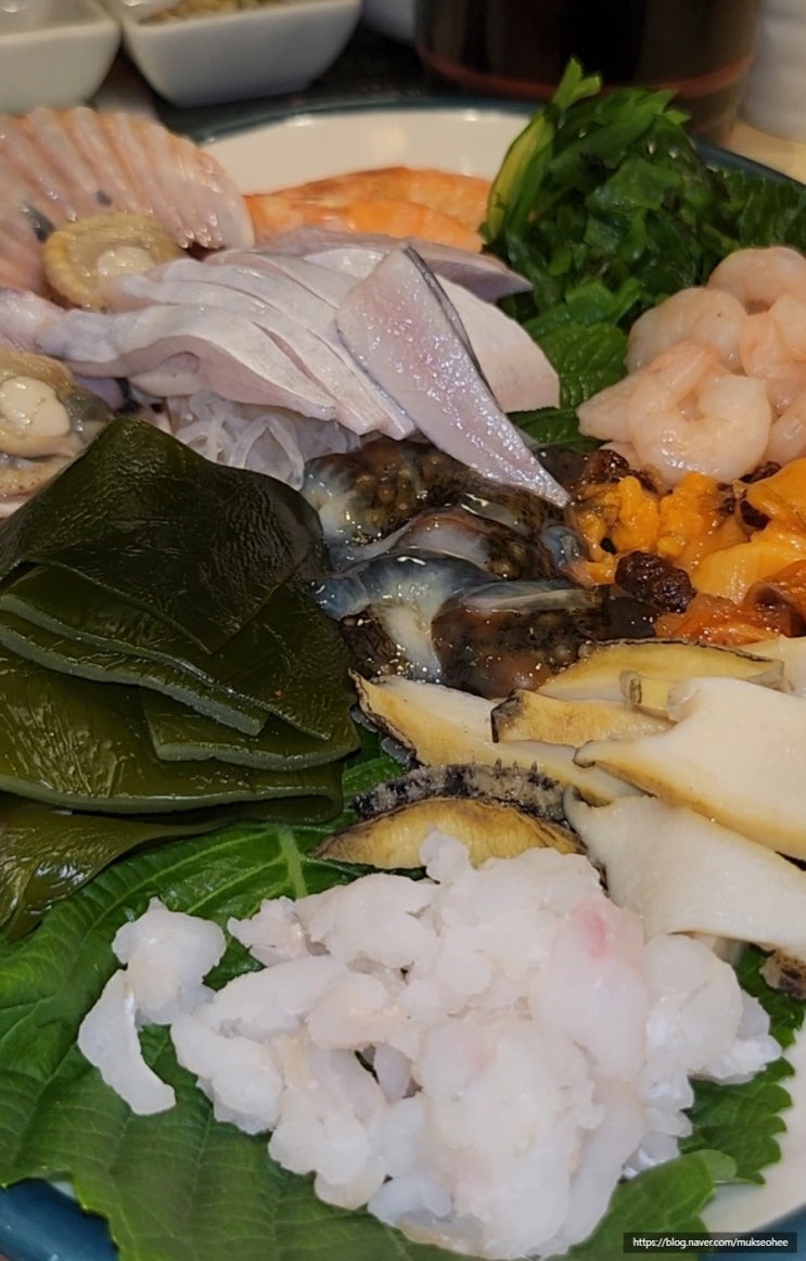  더현대 근처 맛집 여의도 청하횟집 일식 코스요리 콜키지