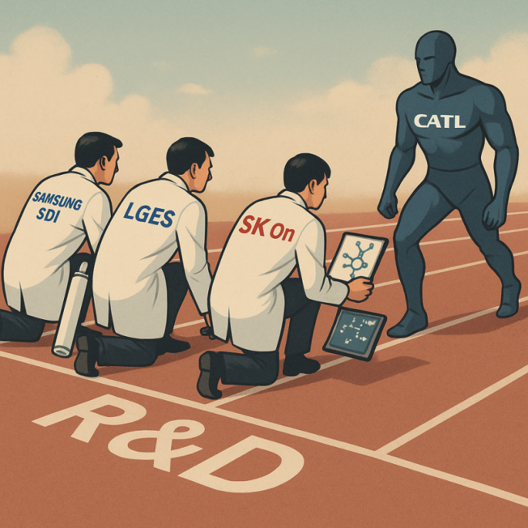  국내 배터리 3사의 R&D 승부수, 중국 CATL은 이미 저만치