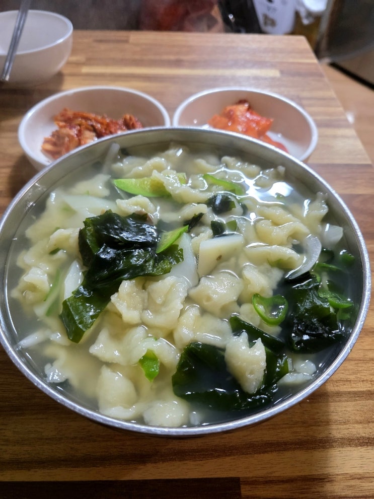  진주 수제비 칼국수 칼제비 맛집 서부촌국수