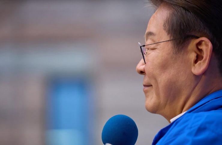<b>이재명</b> 군산<b>유세 현장</b>에서 들은 커피원가 120원의 의미와... 