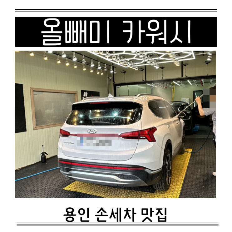  용인 손세차 잘하는곳 가격 순서 주기 브라운시트 오염 올빼미카워시