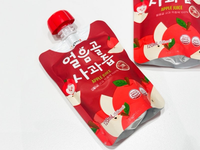 사과즙으로 아침 시작하기 얼음골사과 100% 대흥농원 사과즙 후기