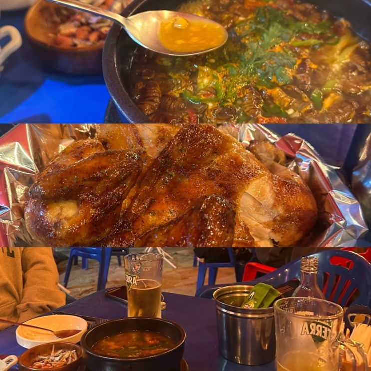  청주 야장 술집 내돈내산 찐후기 사창동 몽닭 분위기맛집!!