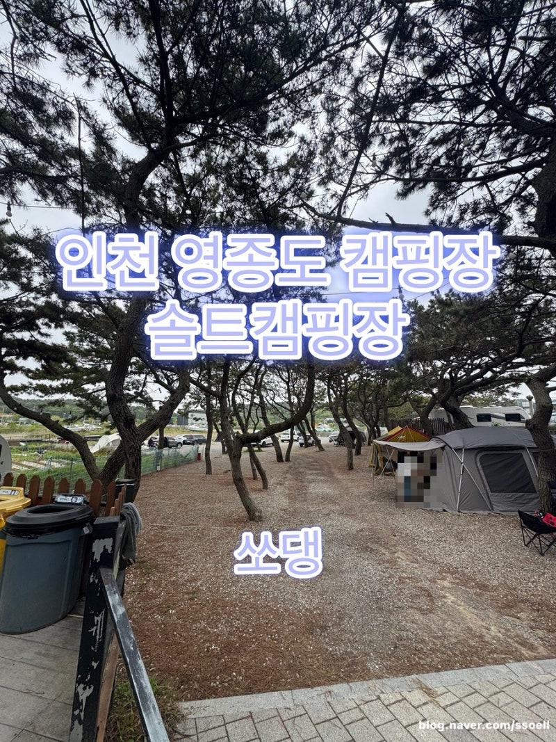 [인천 캠핑장] 영종도 ‘솔트캠핑장’ 1박2일 차박!