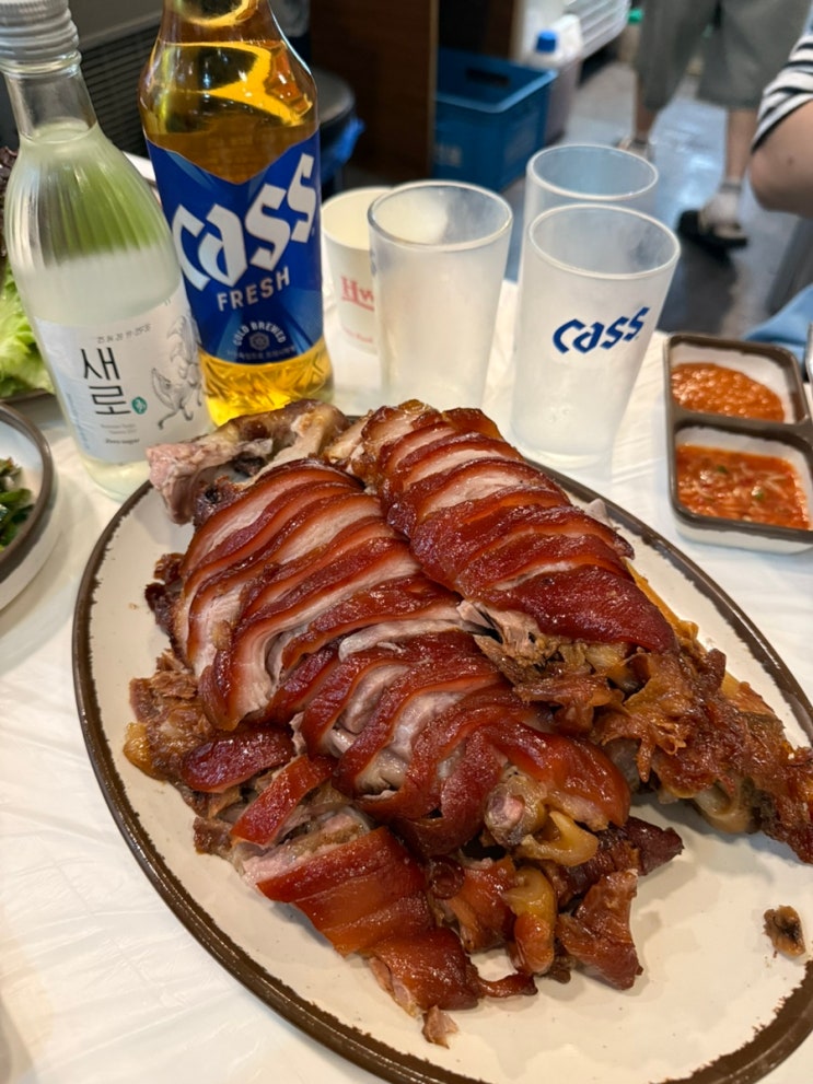  [신도림 참족발 원대로 감자탕] 신도림 족발 맛집 존맛 앞족 불족발 후기 2차는 원대로 감자탕에 볶음밥