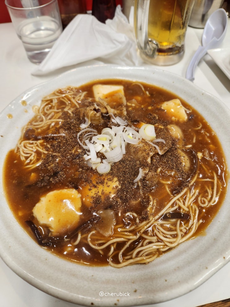 후쿠오카 라멘 맛집 후톤라멘 현지인 맛집 마보라멘