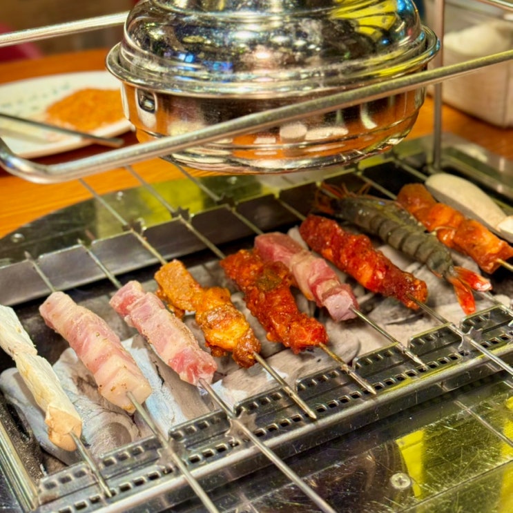  홍대 양꼬치 무한리필 가성비와 맛까지 좋은 미미램양꼬치