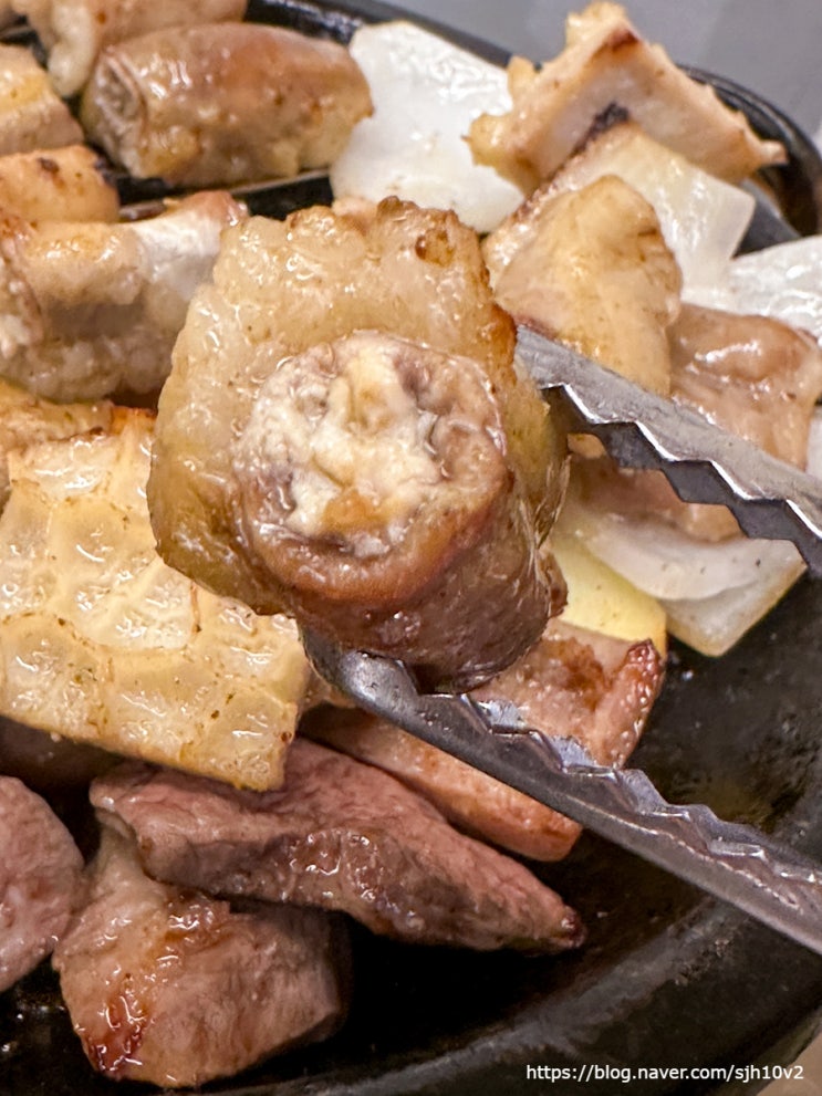  영등포구청 데이트 국내산 육우 당산곱창 맛집 대박곱창구이 선지해장국